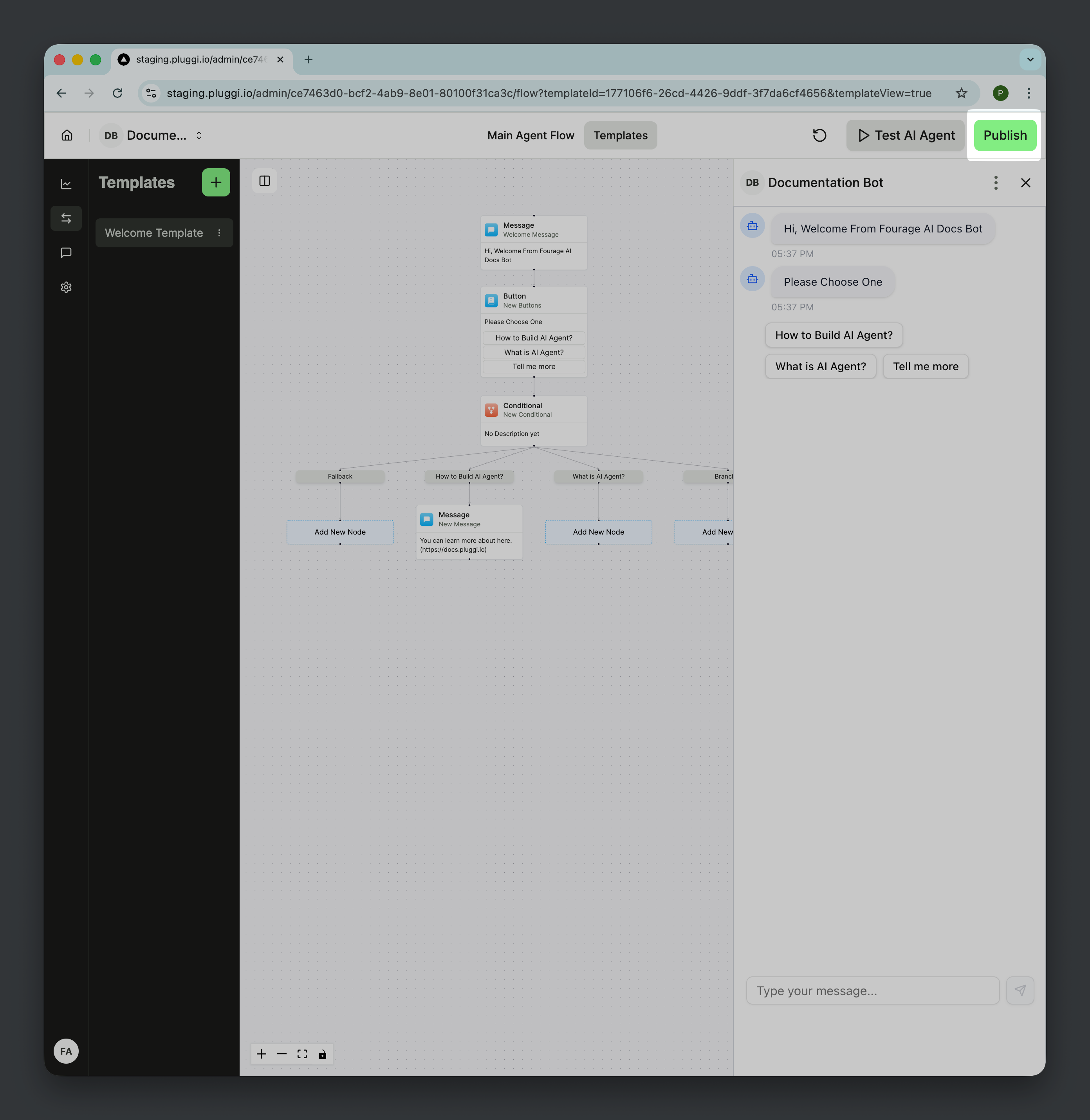 Deploy AI Agent